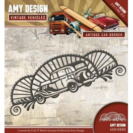 Antique car border dies, Amy design