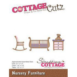  Nursery Furniture dies CottageCutz