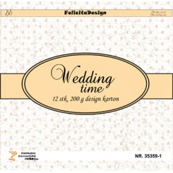 Wedding time 12 ark design karton