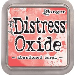 Distress Oxide ink, abandoned coral