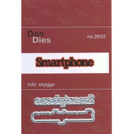 Smartphone tekst dies m. skygge Dan dies