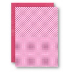 basispapir baby pink, 5 ark x A4