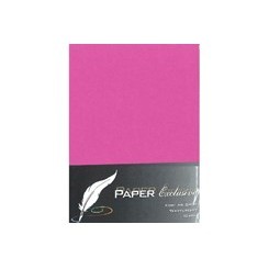 Exclusive kort Bright pink  A6 x 10 