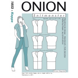 Onion mønster 1052 Kappe