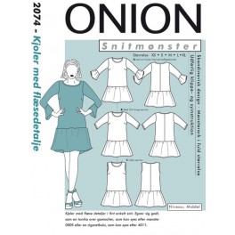 Onion m&oslash;nster 2074  kjole 