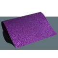 Heat vinyl glitter Purple 424, A4