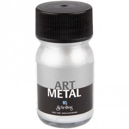 Art metallic maling Silver 30 ml