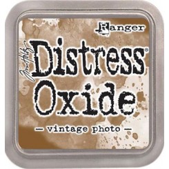 Distress Oxide ink, Vintage photo
