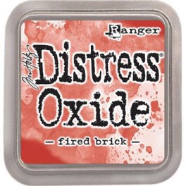 Distress Oxide ink, Fired Brick
