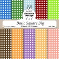 Basic Square Gr, 30 ark i 10 farver