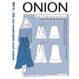 Onion 9013 sl&aring; om nederdel store st&oslash;rrelser