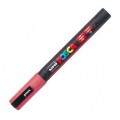 Uni posca glitter rød PC-3ML
