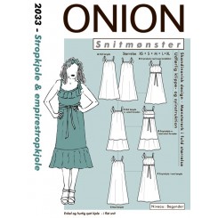 Onion m&oslash;nster 2033 strop kjole