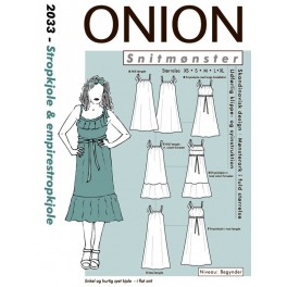 Onion mønster 2033 strop kjole