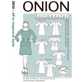 Onion mønster 2036 kjole 