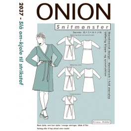 Onion mønster 2037 kjole 