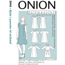 Onion mønster 2046 kjole 