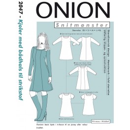 Onion mønster 2047 kjole 