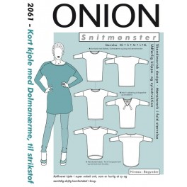 Onion mønster 2061 kort kjole 