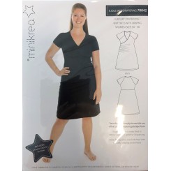 Minikrea Kjole m&oslash;nster 70042