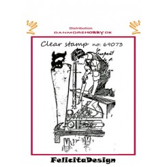 Tømrer stempel, Felicita design