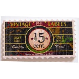 Knap frimærke 15 cent