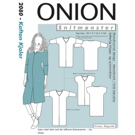 Onion snitmønster nr. 2080 Kaftan kjole