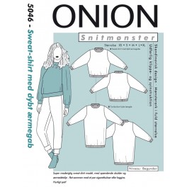 Onion snitmønster nr. 5046 Sweet shirt