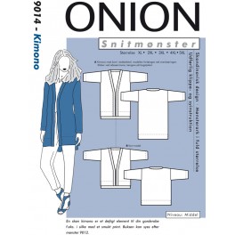 Onion snitmønster nr. 9014 Kimono