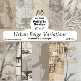Urban Beige variations 15 x 15 cm