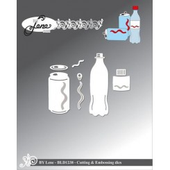 Sodavand flaske + dåse dies, By Lene