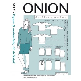 Onion mønster 6019 Top og nederdel