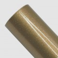 Glittervinyl guld, 30,5 x 100 cm