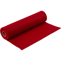 Filt Mørk Rød ½ meter x 45 cm