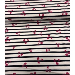 Jersy striber med Kirseb&aelig;r 1x 1,45 
