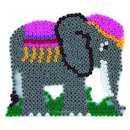 Hama perleplade Elefant.