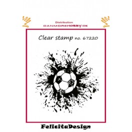 Fodbold med splat, Felicita Design