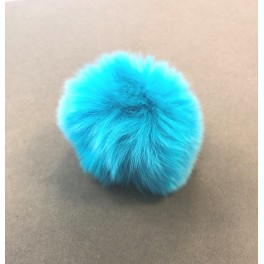 Pom Pom Turkis kaninh&aring;r 6 cm