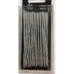 Snor, tykkelse 2 mm, s&oslash;lv, 5m