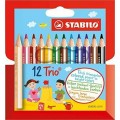 Stabilo Trio Thick mini 12 farver