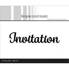 Invitation dies, Simple and basic