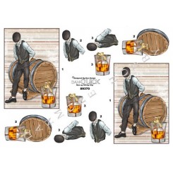 Whisky t&oslash;nde 3D