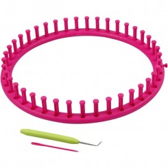Knitting loom Pink Ø- 27 cm