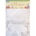Color me glitter cards sæt