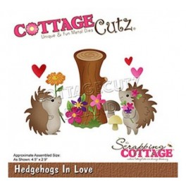 Hedgehogs in Love dies, CottageCutz