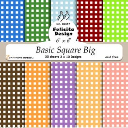 Basic square Big 15 x 15 cm