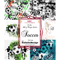 Soccer toppers 9 x 9 cm