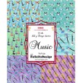 Music toppers 9 x 9 cm
