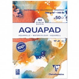 Goldline Aquapad A4 x 300 g x 50 ark