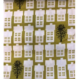 Fat Quarters 50 x 56 cm Huse gr&oslash;n